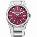 Aerowatch Aerowatch 42999 AA06 M  42999 AA06 M кварцевые мужские часы  красный циферблат, браслет нержавеющая сталь — вид спереди